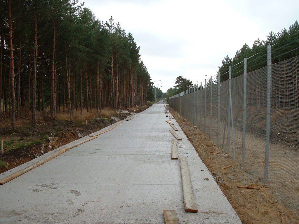 large continuous road Sub bases manufactured for roads in Germany 