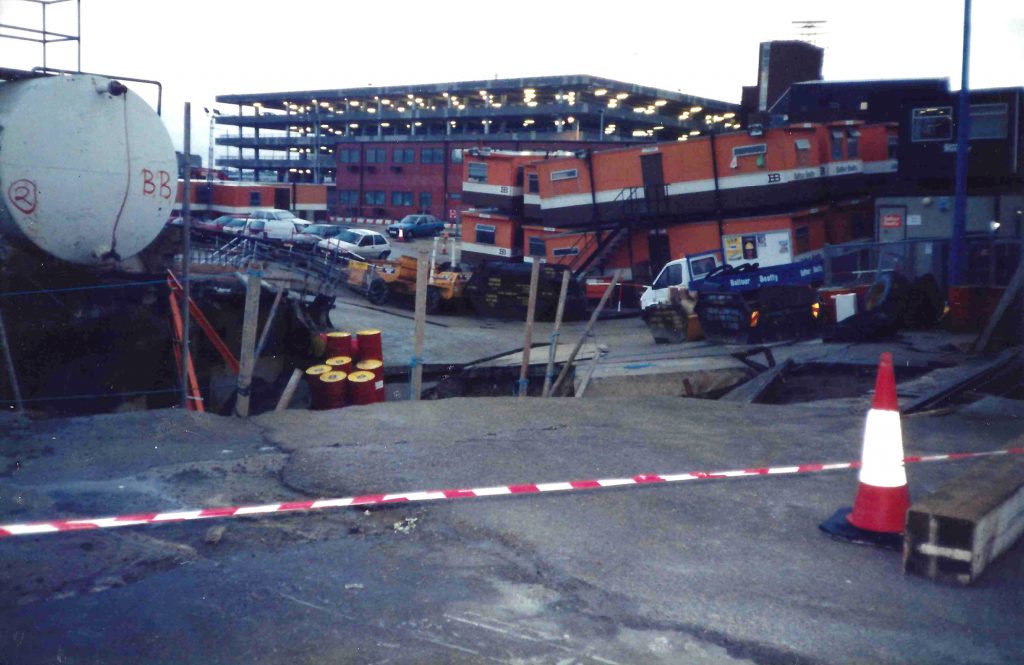 Heathrow Terminal 4 tunnel collapse required many thousands of cubic metres of foamed concrete to fill