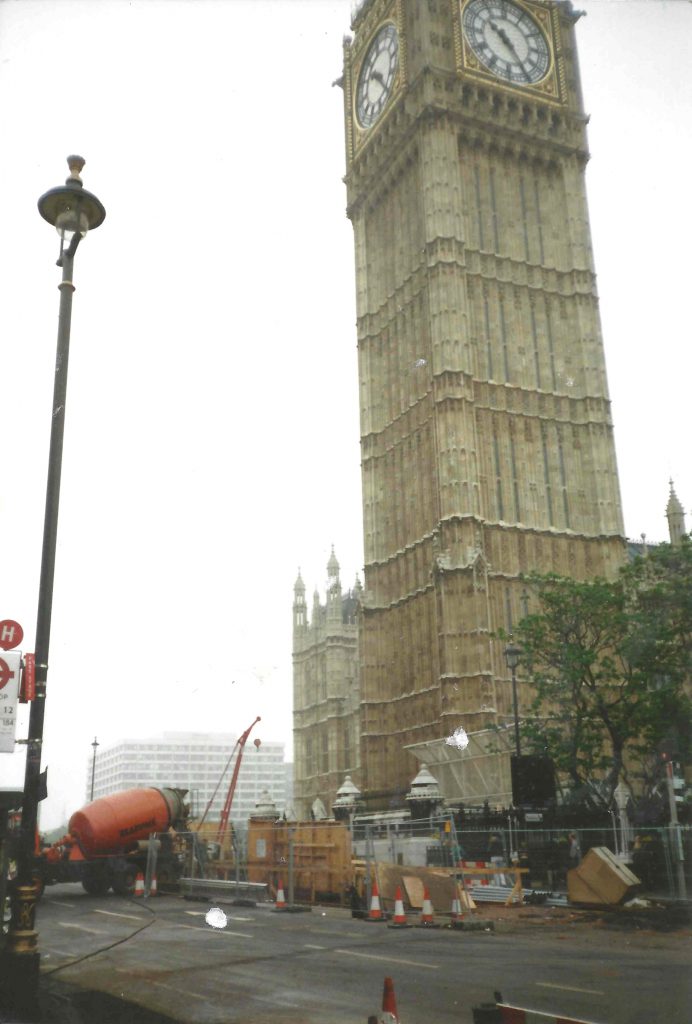 The ALHCO work enabled us to take photos of what is still today one of the most iconic landmarks in the world (The Houses of Parliament) with Propump pouring foamed concrete on a Saturday morning in Summer.