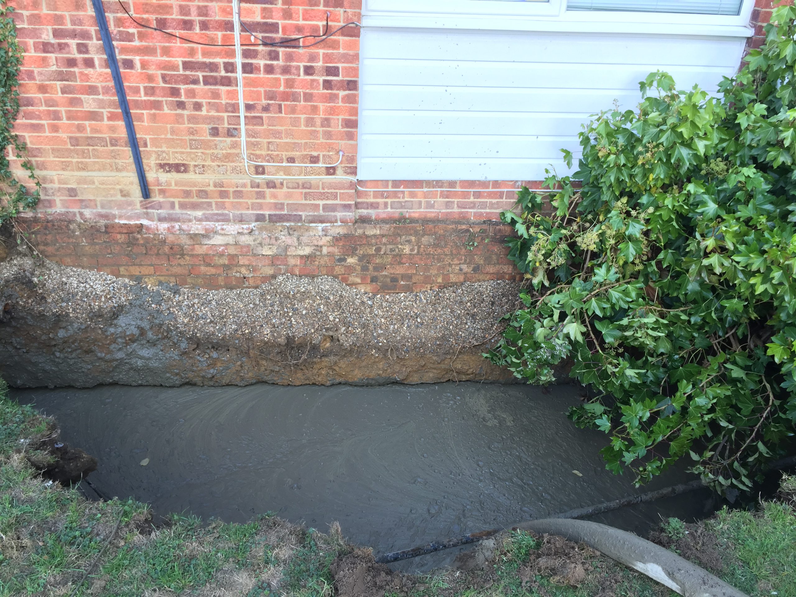 St Albans emergency foamed concrete and ground stabilisation Foamed