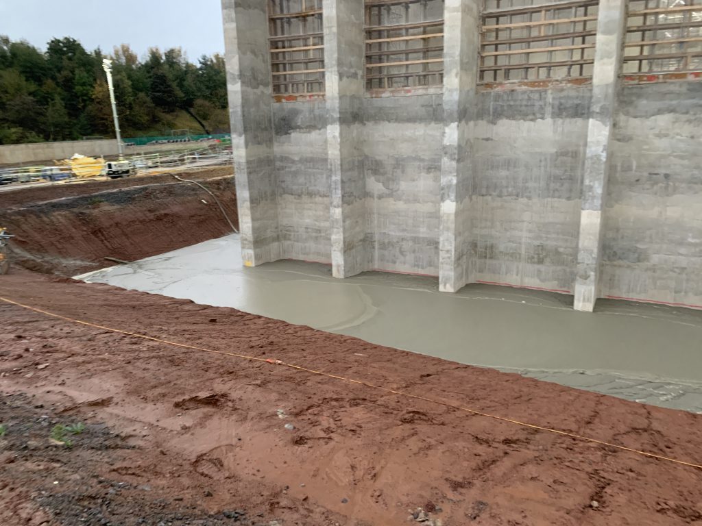 Foamed concrete at final level for newhurst quarry, shepshed, loughborough