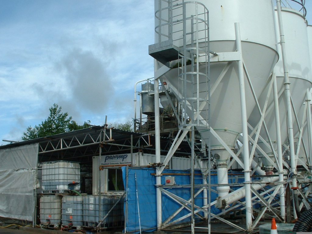Foamed Concrete Case Studies Foamed Concrete Specialists Propump